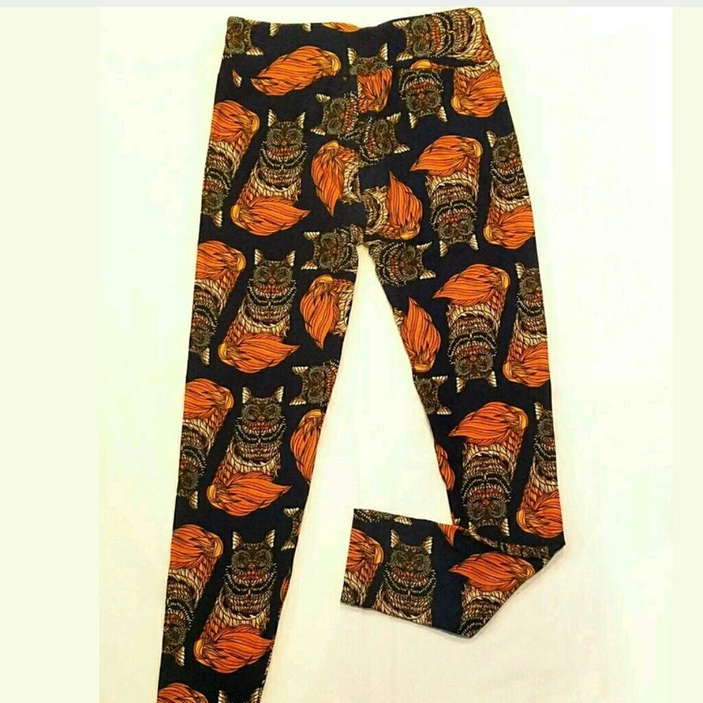 Lularoe Owl's One Size Leggings Unicorns Size 2-10